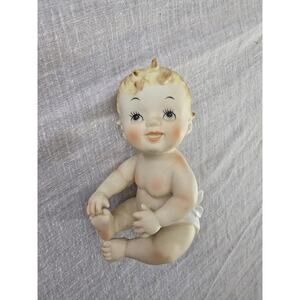 Vintage 1960 NAPCO Piano Baby Porcelain Figurine